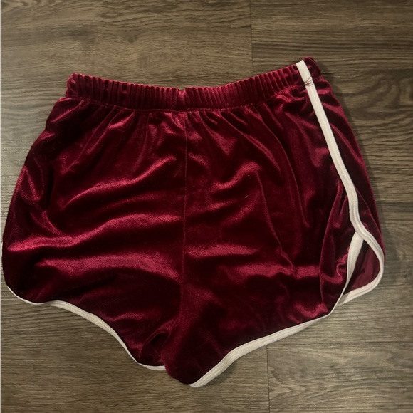 Vintage velour short shorts in x small - Picture 2 of 6